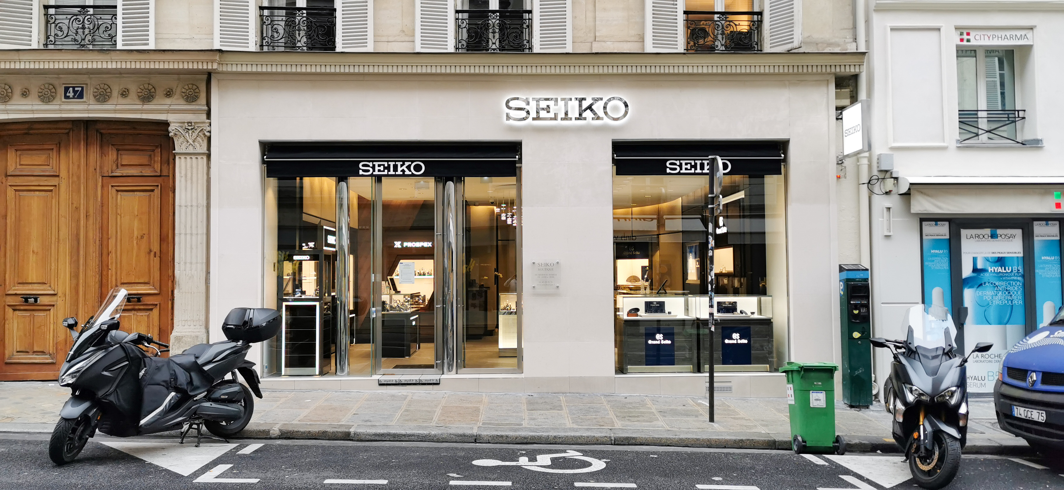 Grand Seiko boutique Paris